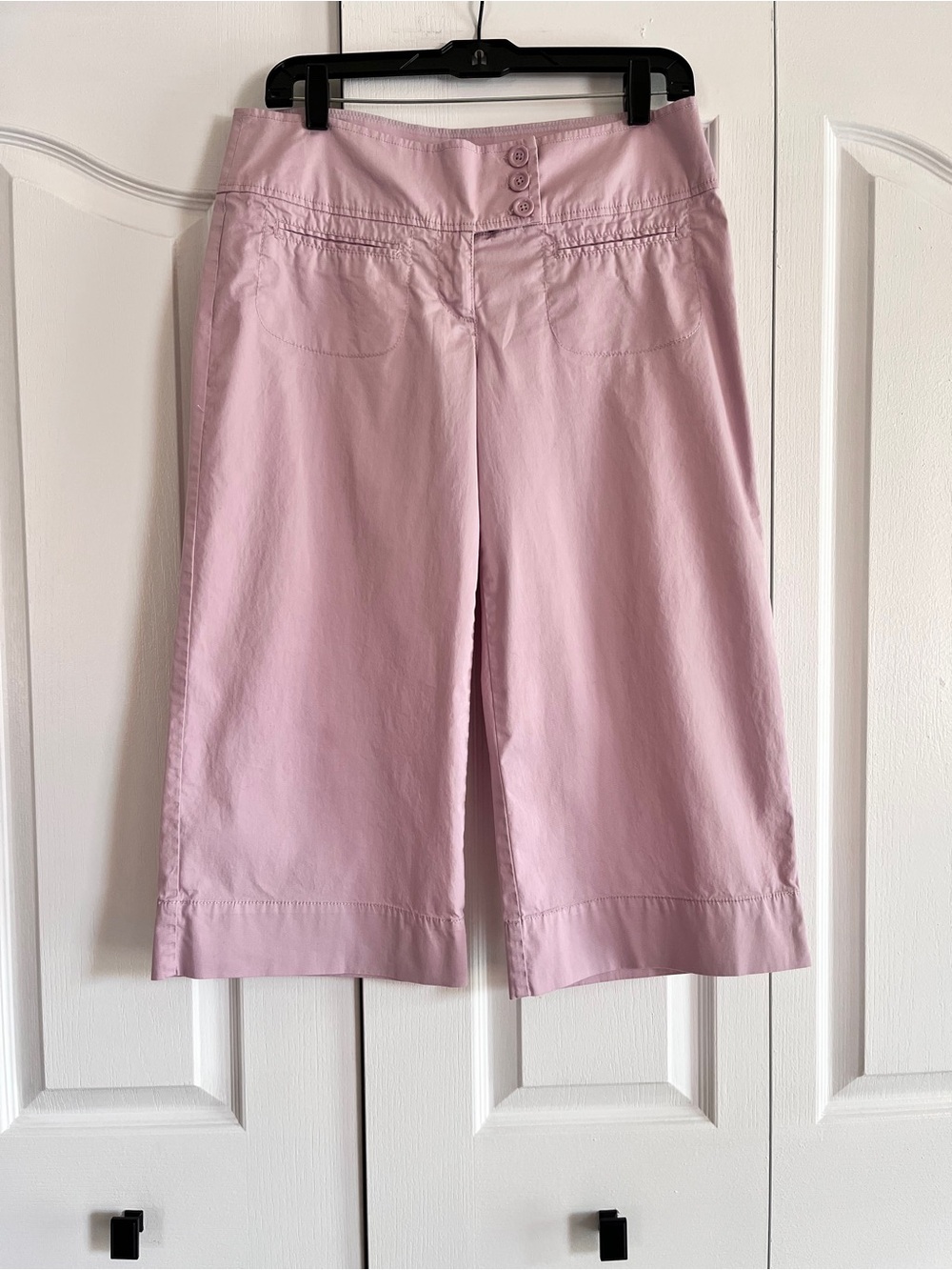 EUC Anthropologie Sitwell culottes capri cropped pants 4